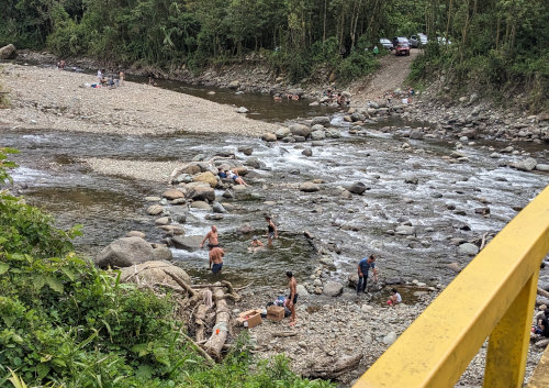 Cooling Off in River