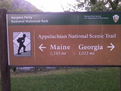 Appalachian Trail mileage