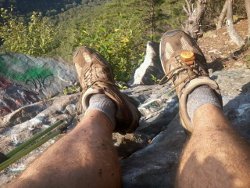 Appalachian Trail Foot Rest