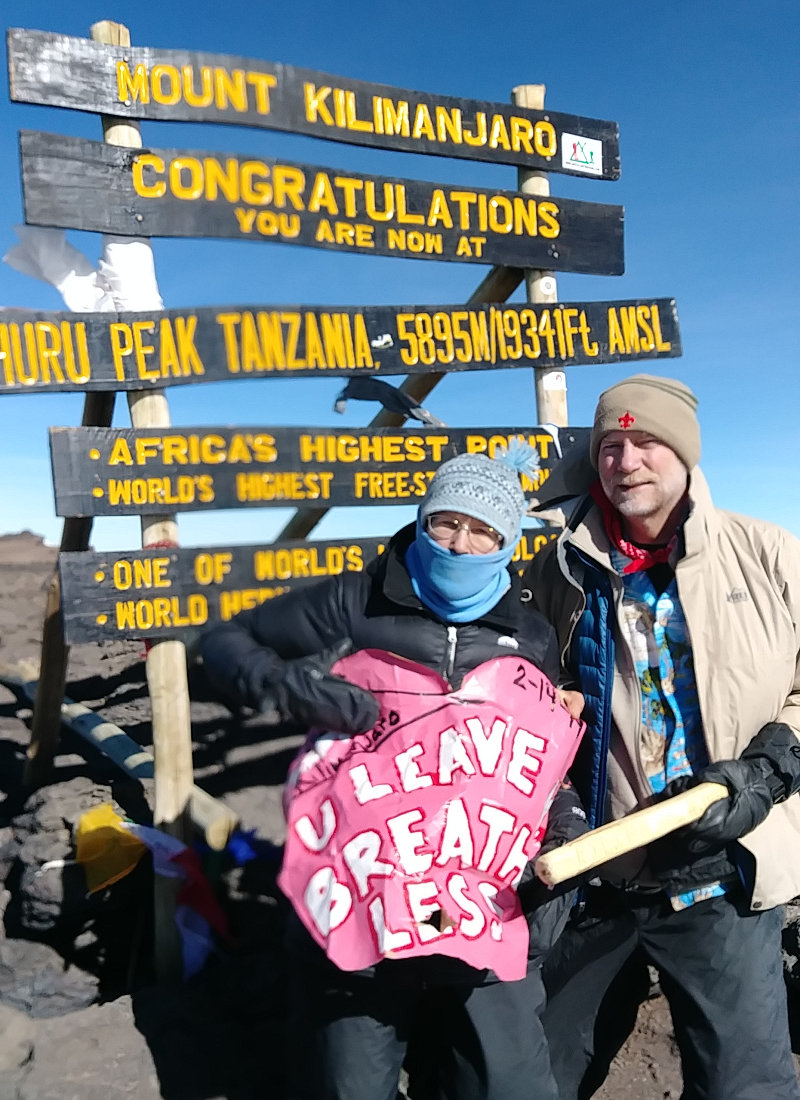 Kilimanjaro Summit Valentine
