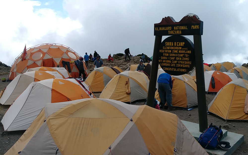 Kilimanjaro Shira II Camp