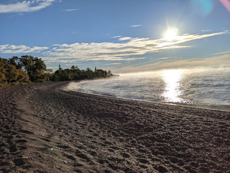 Sunrise on Lake Superior