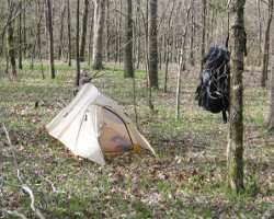 open camping